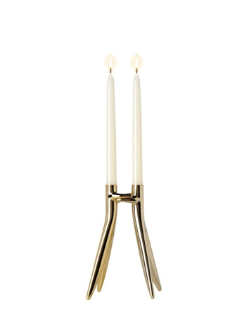 Abbracciaio Chandelier Gold