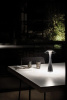 Space Outdoor Lampka Stołowa Chrom