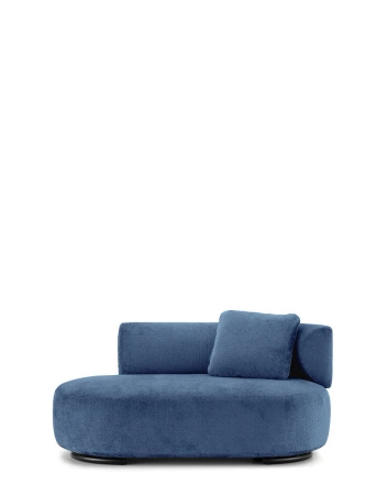 K-Waiting Dormeuse Chenille Leżanka Błękitny