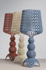 Mini Kabuki Table Lamp Maroon