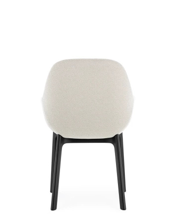 Clap Tissue Shirley Armchair Black White