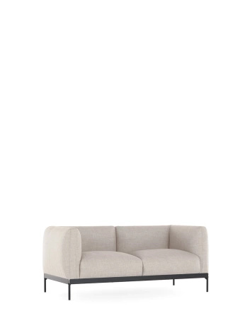Asia Sofa Two-Seater (Panamino) Biały
