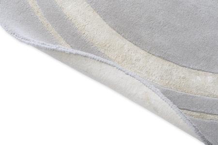 Laura Ashley Redbrook Silver ROUND Carpet 081804
