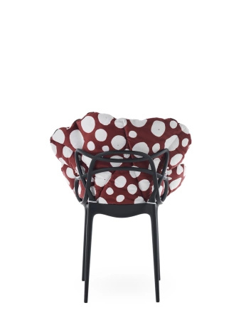 Alice's Flowers Pillow Red Dots
