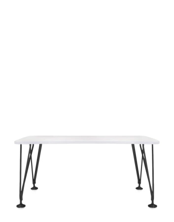 Max 160x80 cm Table White Black