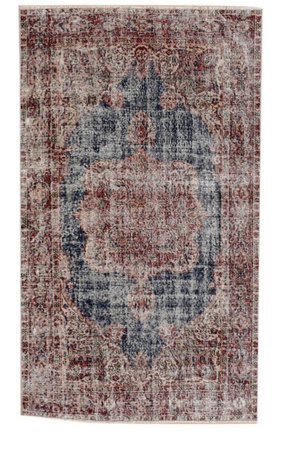 Vintage Iranian Wool Rug Unique 12325 113 x 193