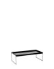 Trays 80 cm x 40 cm Table Black
