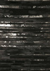 Serge Lesage Hoover Noir leather rug