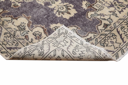 Vintage Iranian Wool Rug Unique 12252 115 x 203