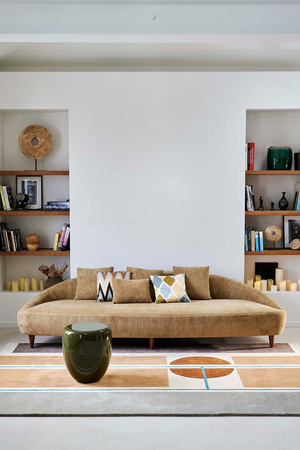 Toulemonde Bochart Colagem Beige Carpet