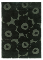 Marimekko Unikko Dark Green rug 132207