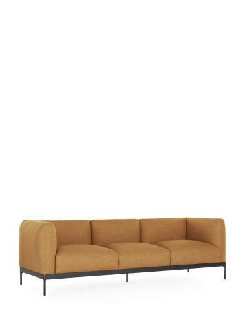 Asia Sofa Three-Seater (Panamino) Ochre