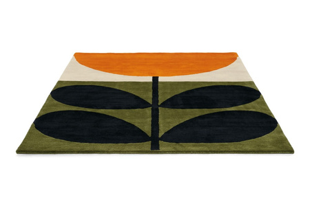 Orla Kiely Stem Black Carpet 059803