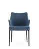 Eleganza Nia Brummel Chair Black Blue