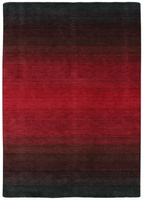 Rezas Panorama Black Red carpet 7006