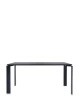  Four Rectangular 158x79 cm Black Black Table