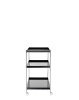 Trays 80 cm x 40 cm Trolley Black