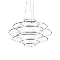 Nemo Drop 9 Silver Pendant Lamp