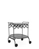 Gastone Book Cart Black Matte