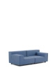 Plastics Tech Fabric Two-Seater Sofa Blue