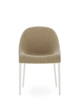 Eleganza Ela Brummel Chair White Beige