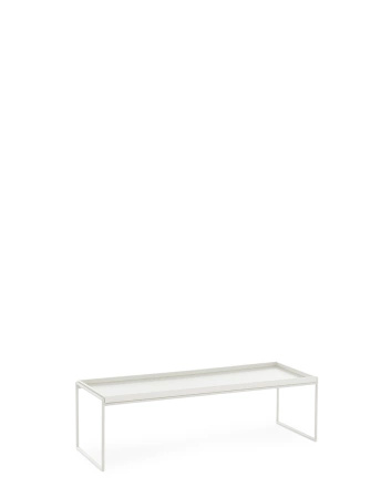 Trays 120 cm x 40 cm Stolik Biały