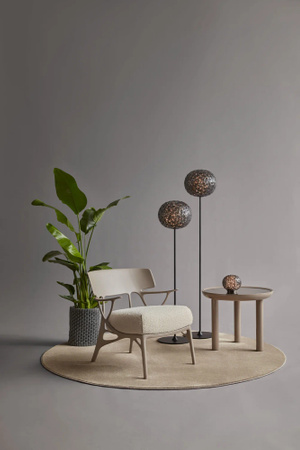 A.I. Lounge Texture Fotel Czarny Zielony