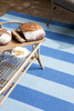 Laura Ashley Lille Sky Blue Outdoor Carpet 480008