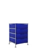 Mobil 4 Drawers With Feet Dresser Blue