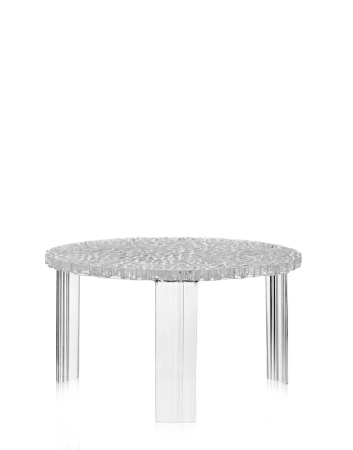 T-Table 28 cm Stolik Kawowy Przezroczysty