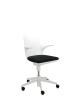 Spoon Chair Armchair White Black