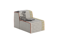 Modular Couch Gan Bandas D White