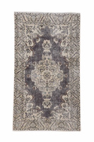 Vintage Iranian Wool Rug Unique 12252 115 x 203