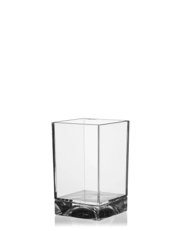 Boxy Toothbrush Mug Transparent