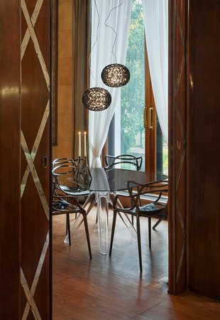 Planet Hanging Lamp Tinted