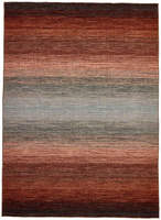 Dywan Rezas Panorama Kelim Dark Brown Multi