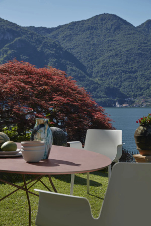 Glossy XXL Outdoor Oval 192x118 cm Stół Czarny