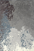 Serge Lesage Crazed Blue-Toned Wave Carpet