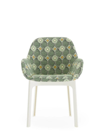 Clap Rubelli Armchair White Green