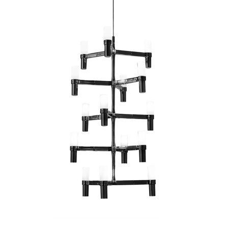 Lampa Wisząca Nemo Crown Multi Czarny Platerowany