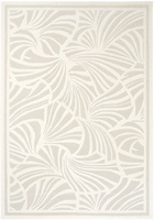 Florence Broadhurst Japanese Fans Ivory rug 039301