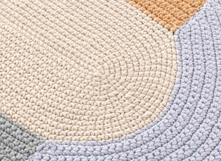 Gan Crochet Trio Mix Rug