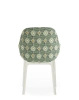 Clap Rubelli Armchair White Green