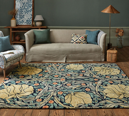 Dywan Morris&Co Pimpernel Indigo 28818