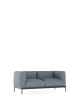 Asia Two-Seater Sofa (Panamino) Blue