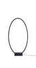 Nemo Ellisse Standing Lamp Black