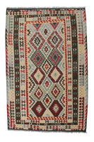 Dywan Wełniany Kelim Nomad Chobi White Multi 81134 200 x 302