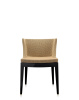 Mademoiselle Kravitz Black Raffia Fabric Woven Fabric Chair