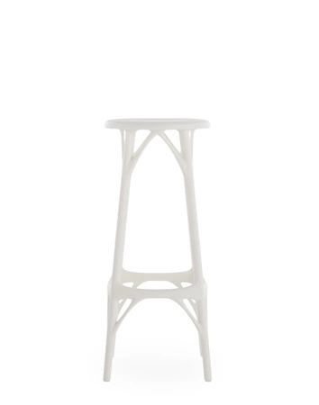 A.I. Stool Light 75 cm Krzesło Barowe Biały