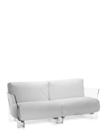 Pop Outdoor Two-Seater Ikon Sofa White